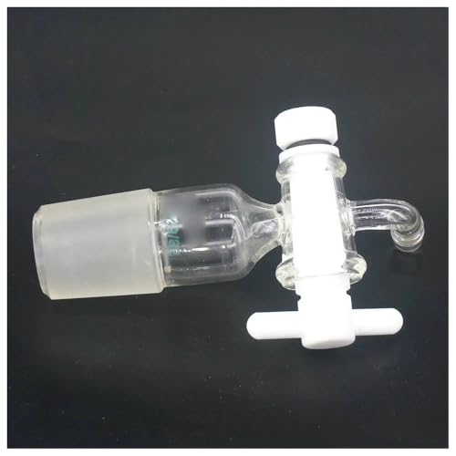 Adaptateur laboratoire 24/29 en verre borosilicaté avec PTFE de haute pureté
