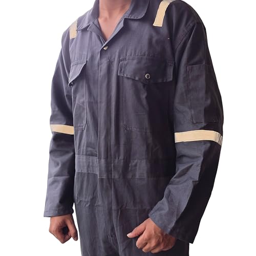 Image of HABIL Industrial Workwear /Coverall /Boiler Suit, 100% Cotton, 200 GSM