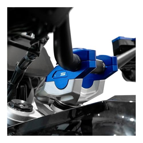 Elevador de manillar de aluminio para R1300GS Adventure con soporte de refuerzo premium 4