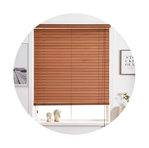 Persianas venecianas de madera con acabado premium y lamas de 50mm para dormitorio 2
