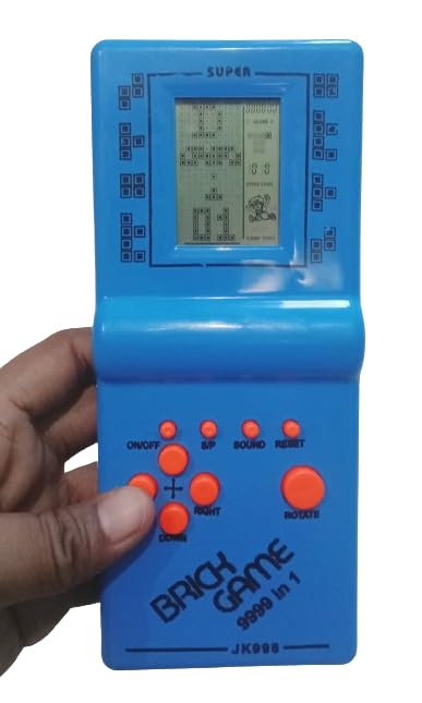 ZOKCY® (Pack of 1 Pcs) Video Game Toy for Kids/Portable Indoor and Outdoor Brick Game Toy for Kids Multicolor/Famous Handy Video Game Box for Kids and Children/Tetris Puzzle Brain Teasers Video Game (B0D7Q4M42C) Amazon Price History, Amazon Price Tracker