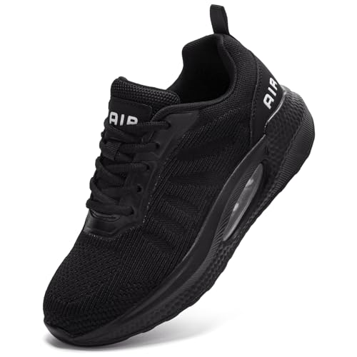 Women Trainers for Running Shoes Ladies Air Cushion Arch Support Memory Foam Plantar Fasciitis Orthopedic Shoes Lightweight Mesh Walking Sneakers All Black UK 5 Women Trainers for Running Shoes Ladies Air Cushion Arch Support Memory Foam Plantar Fasciitis Orthopedic Shoes Lightweight Mesh Walking Sneakers All Black UK 5