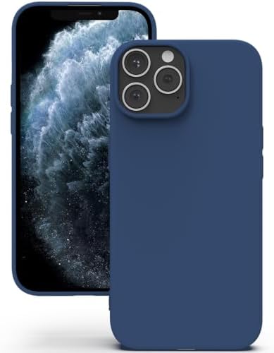 YATWIN Hülle für iPhone 11 Pro, Silikon Handyhülle mit Futter, 1mm Kamera und Displayschutz, Dünn & Leicht, Anti Kratzer Case, Blau