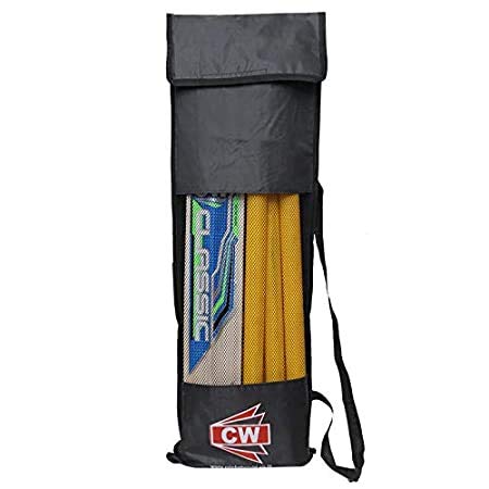 CW Bonzer Kit de cricket pour petits garçons avec sac de transport et kit de sport pour tous les groupes d'âge