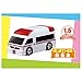 Takara Tomy Tomica First Tomica Ambulance, Mini Car, Toy, Ages 1.5 and Up, Passes Toy Safety Standards, ST Mark Certified, TOMICA TAKARA TOMY