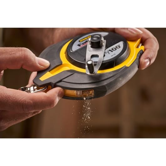 STANLEY Rotella Metrica Fatmax 30 M - Nastro Acciaio, Classe Precisione II | Per Edilizia E Fai-Da-Te