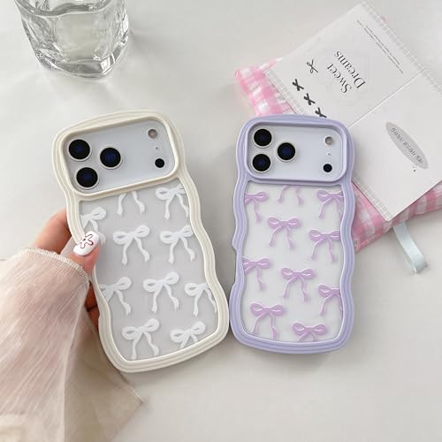 Coque iPhone 17 Pro transparente silicone antichoc antichocs violette