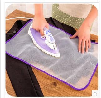 2 Pack Ironing Pads Protective Scorch Mesh Cloth,Melt Pressing Cloth for Easy Ironing Big Size