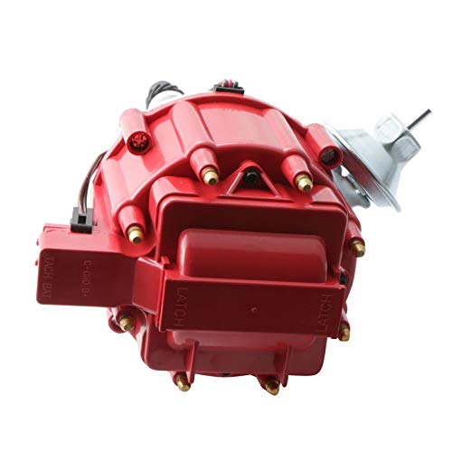Mostplus Distributor With Spark Plug Wires Ignition Combo Compatible With Chevy Sbc 350 Bbc 454 Hei 850002 D1002 #TOP6