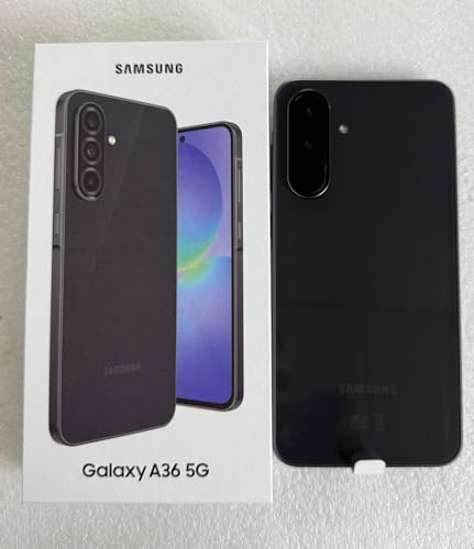 Samsung Galaxy A36 5G, Dual, 128GB 6GB Ram, Awesome Black...[Italienische, ungarische, polnische, rumänische, österreichische und schweizerische Versionen]