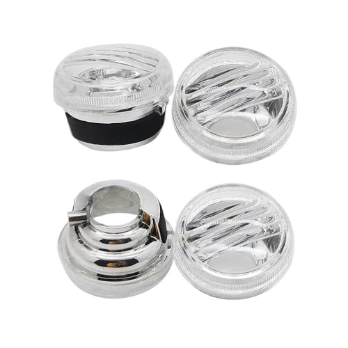 Lentilles clignotants moto haute visibilité pour Volusia VL800 - 3