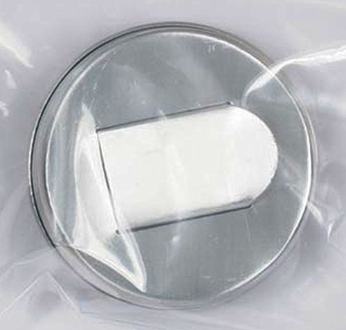 CTW Mason Jar Grain Dispenser Lid Kitchen Supplies, 2 3/4" diameter 1 14/" tall, Brushed Aluminum