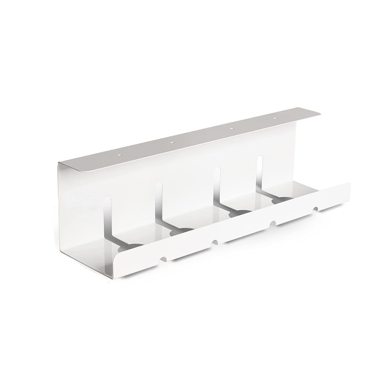 Kalttoy Iron Under Desk Cable Holder Easy Installation for Home Space Saving Cable