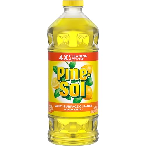 Pine-Sol All Purpose Multi-Surface Cleaner, Lemon Fresh, 48 Ounces (Package May Vary)
