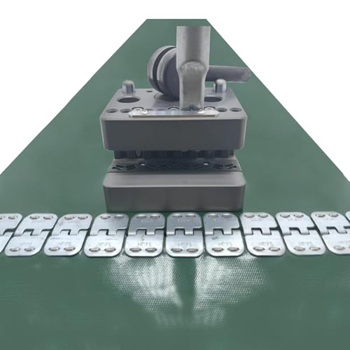Conveyor belt 4\" staple fastener installation tool for model RS62 RS125 RS187 MR1S MR2S MR3S staple lacing,full body metal staple fastener tool set TRALLYER