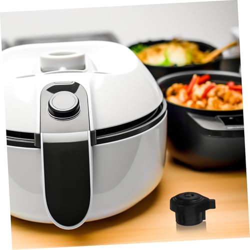 Piezas de repuesto para olla de presión eléctrica válvula de alivio de seguridad válvula de escape de enchufe de goma compatible con múltiples modelos negro tamaño 12 miniatura 5