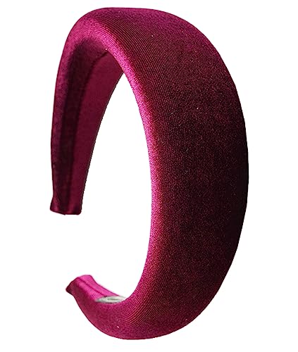 Velvet Padded Headbands for Women - 3 PC Wide Hairband Hair Accessories for Women & Girls, Non-Pinching, Comfortable Fit 12807 - Image 3