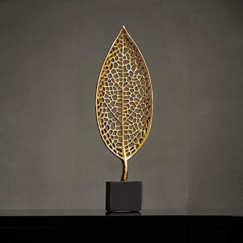 Figura de resina decorativa para hogar y accesorios de escritorio modernos color plata