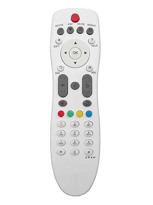 Image of Videocon New Model D2H Remote Original HD Box Set Top Box (Non Voice | Not RF) Exactly Same Remote Will Work Only - Please Match The Image with Your Old Product