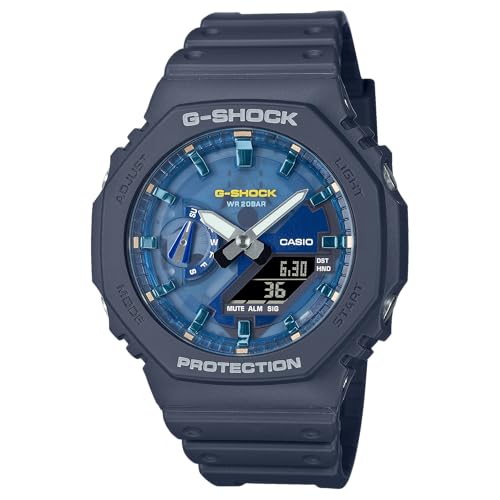 Image of Casio G-Shock Oasis Collection Navy Blue Octagonal Watch GA2100AS-2A