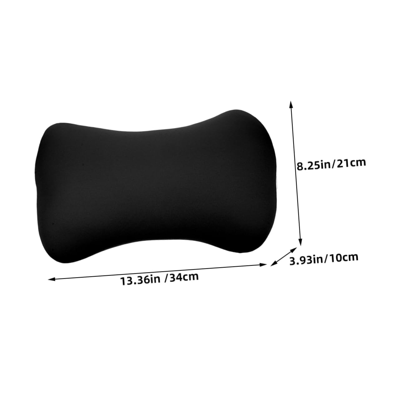 Kisangel 2piezas Mini Almohada Portátil De Foam Particles para Camping y Viajes Coche También Útil como Cojín Cuello La Oficina Sofá