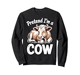 Cool Pretend Cows Funny Cow Design