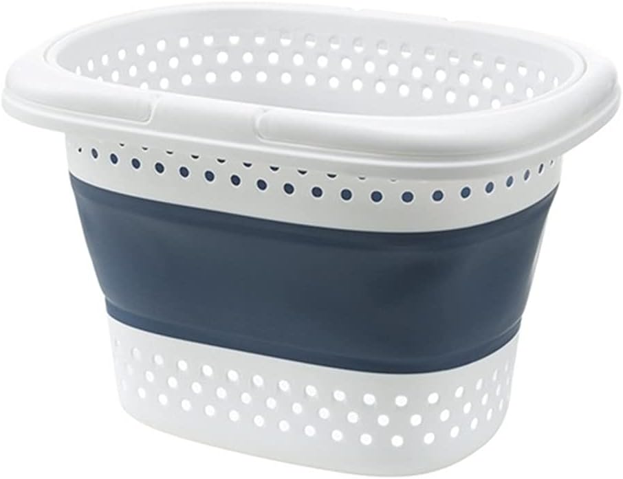 Collapsible Laundry Baskets，Laundry Basket Plastic，Foldable Storage Foldable Pop Up Container/Organizer - Portable Washing Laundry Basket - Space Saving