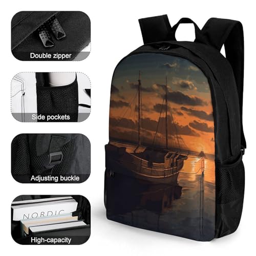 Mochila ligera deportiva para viaje y senderismo miniatura 3