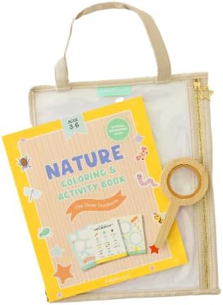 MAGIC PLAYBOOK Screen-Free On The Go Nature Activity Kit for Kids, Nature Outdoor Activities for Kids