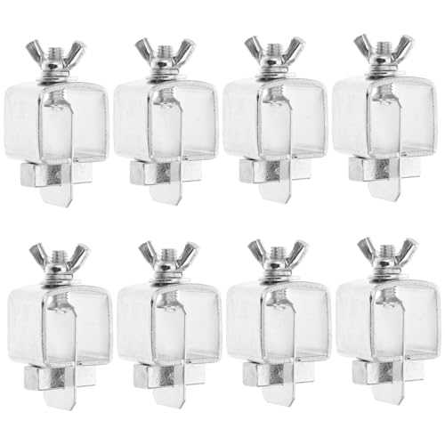 KICHOUSE for Automotive Parts 8pcs Sturdy Welding Clamp Set Auto Welding Door Alignment Tool for Sheet Metal Welding