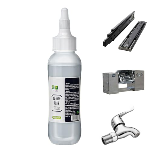 Lubricante De De Silicona: Aerosol Multiusos, Protector De Grasa De Industrial, Fórmula Antioxidante No Tóxica | Lubricante De Silicona Para Máquinas Procesadoras De Alimentos, Equipos De