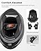 ILM Motorcycle Helmets Full Face for Men Women Cascos para Motos Powersports Motorbike Street Racing DOT Model MF566(MB Golden,M)