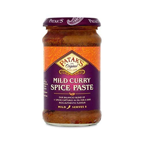 PATAKS PASTE CURRY MILD, 10 OZ