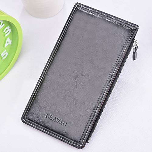 Bifold Multi Card wallet for womens walllet large capacity PU Wallet with Zipper Pocket2