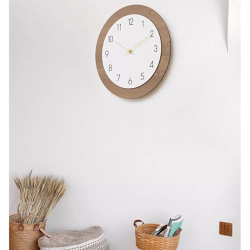 Horloge murale salon moderne créative et montre murale silencieuse décorative sans trou