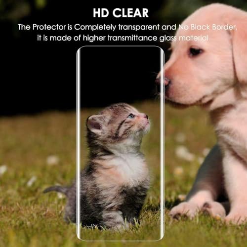 Image of SHILD Tempered Glass Screen Protector Compatible with OnePlus 10 Pro /Oneplus 9 Pro (6.7 Inch) | Curved UV Screen Guard | 9H Hardness | HD Clear | Fingerprint Sensor Support | Full Coverage | Easy Installation | Pack of 1