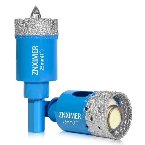 ZNXIMER 1 Inch Diamond Hole-Saw Bits