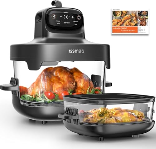 Kismile 5-in-1 Glass Air Fryer
