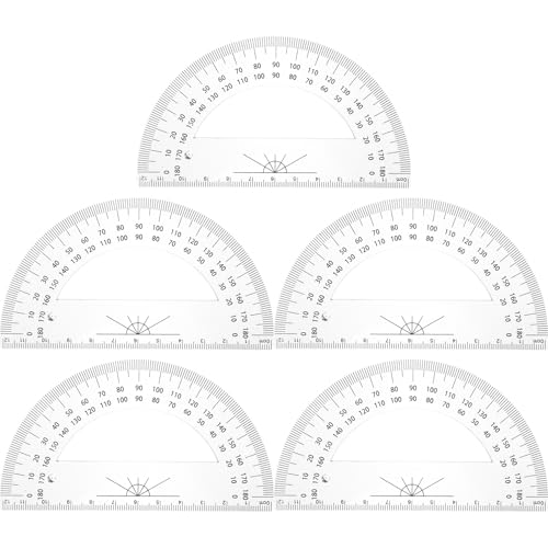 ULTECHNOVO �����v���X�`�b�N��180�x���x�� 5�Z�b�g �w�Z�p ���w�p���@�\���x�� �ƒ����Ƃ̊p�x���� ���}��ƌ���