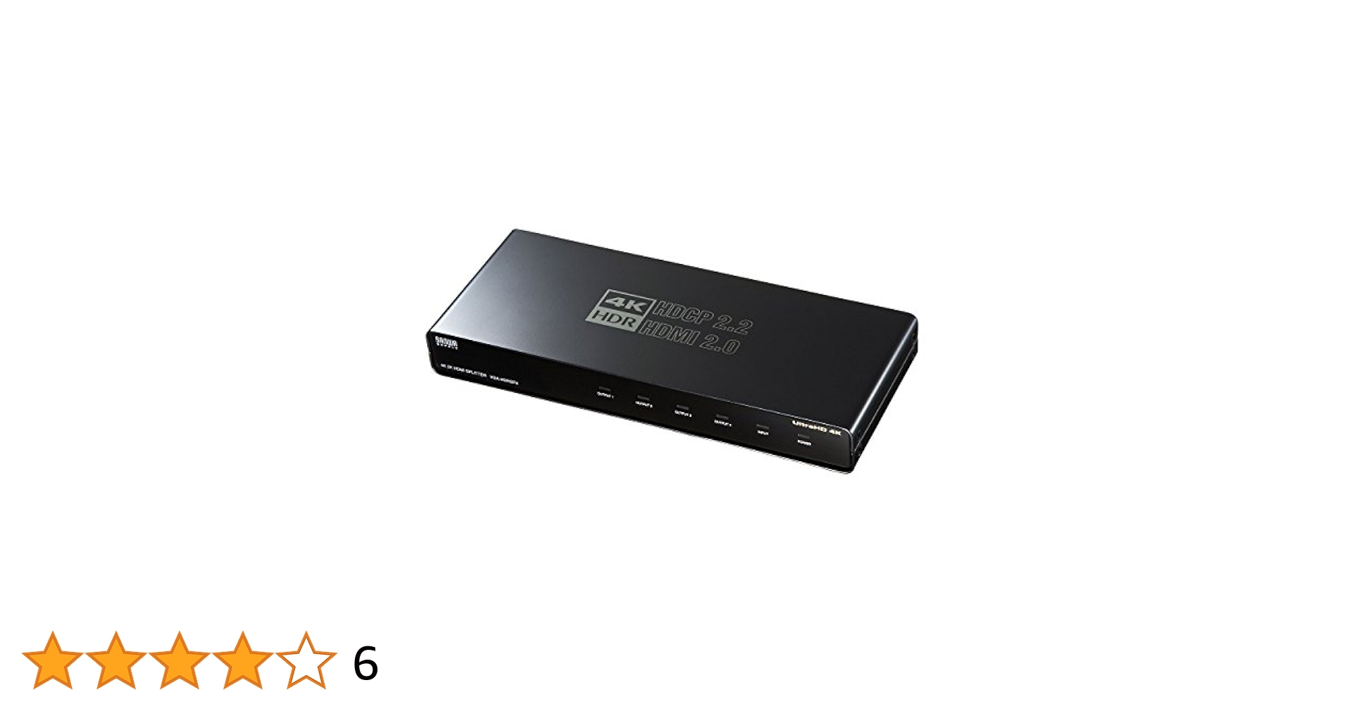 Amazon | サンワサプライ HDMI分配器(4分配) 4K/60Hz・HDR対応