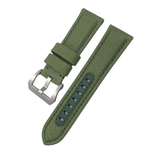 24mm �i�C�������v�o���h �p�l���C �T�u�}�[�V�u�� ���~�m�[�� PAM01288 PAM01289 �u���[ �O���[�� �O���[ �i�C���� �L�����o�X �\�t�g���v�X�g���b�v �c�[���ƌ݊���������܂�(Green Silver)