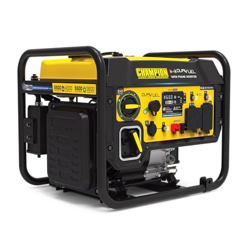 Champion 5500-Watt Dual Fuel Generator