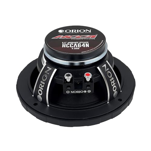 Image of ORION HCCA HCCA64N 6.5 inch Neodymium Midrange Speakers, 1400W Pair