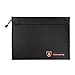 Produktbild Feuerfest Dokument Tasche Wasserdicht Feuerresistent Sicherheit Lager Tasche (15"x 11" (LxW), Schwarz)