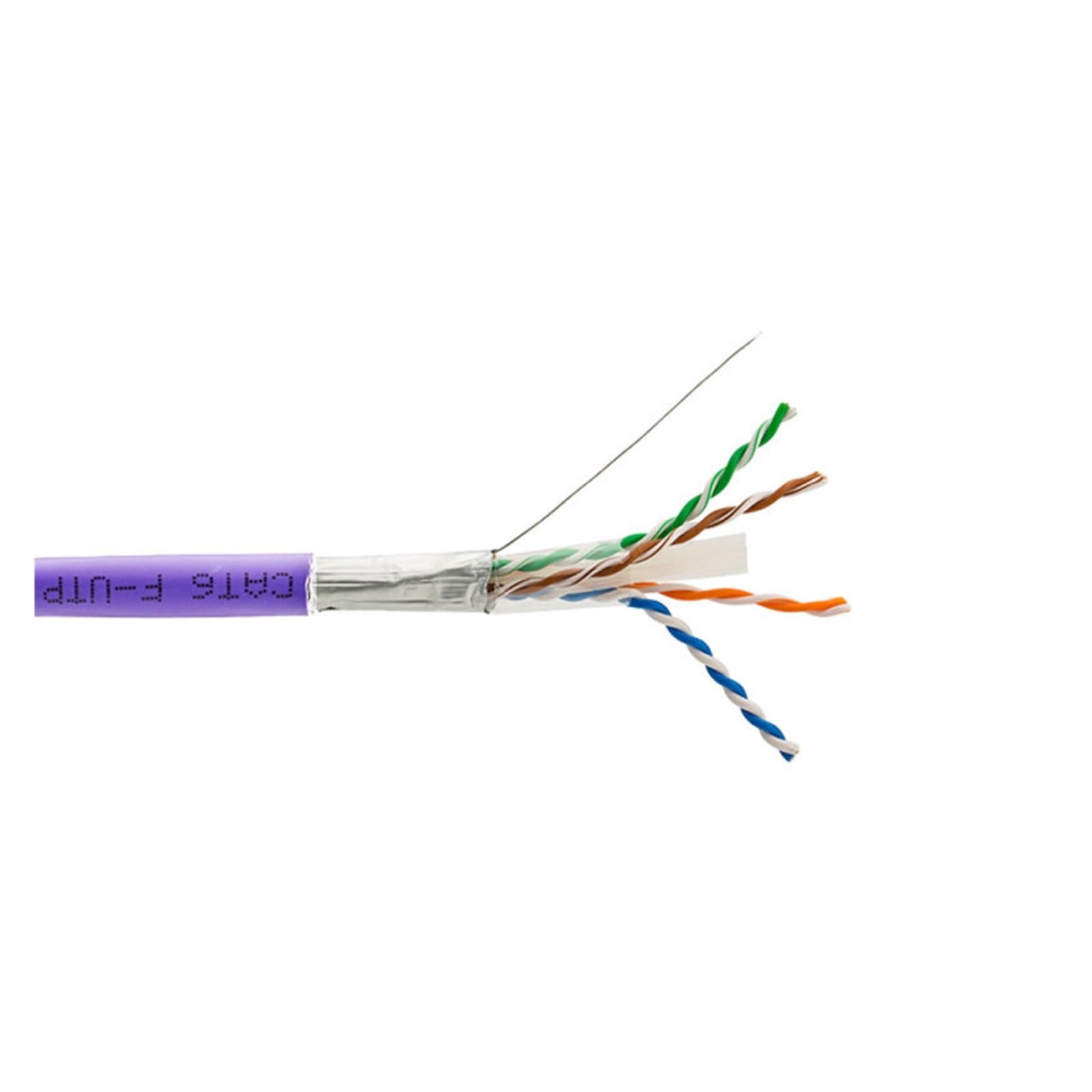 Câble Ethernet RJ45 Cat6 haute vitesse, paire torsadée blindée, câble réseau LAN Internet RJ 45 Cat 6(100m)