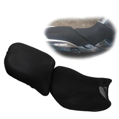 Funda de asiento para BMW R1200RT 2006-2013 cojín de malla protectora negra