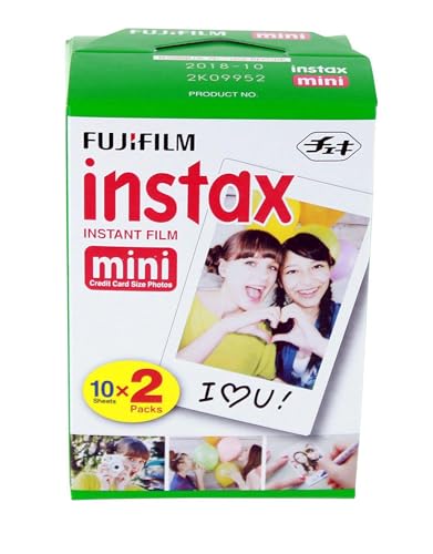 FujiFilm - Instax Mini Film (40 disparos) Multi Pack para Mini 8-9 y todas las cámaras Fuji Mini