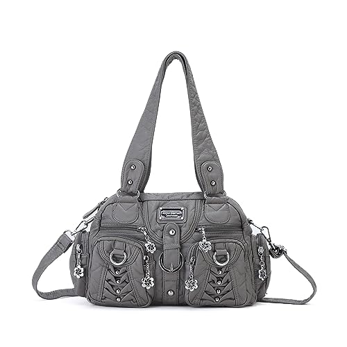 Image of Angel Kiss Small Purse Handbag for Women Crossbody and Shoulder Bags Multipocket Soft Hobo Purses