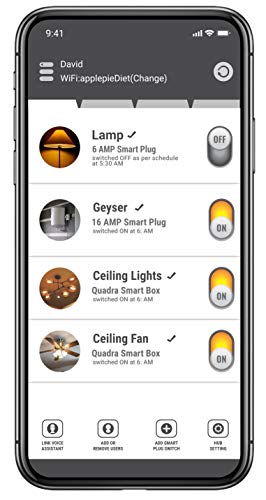 Image of OAKTER Smart Home Kit (Smart Plugs with Quadra Smart Box)