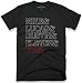 Superluxe&Trade; Mens/Unisex The Party T-Shirt, Black, Small